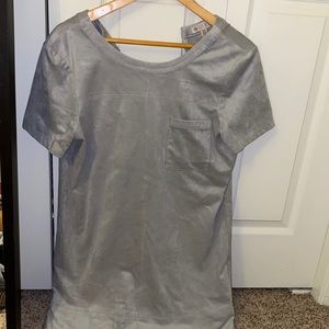 Lila rose gray dress